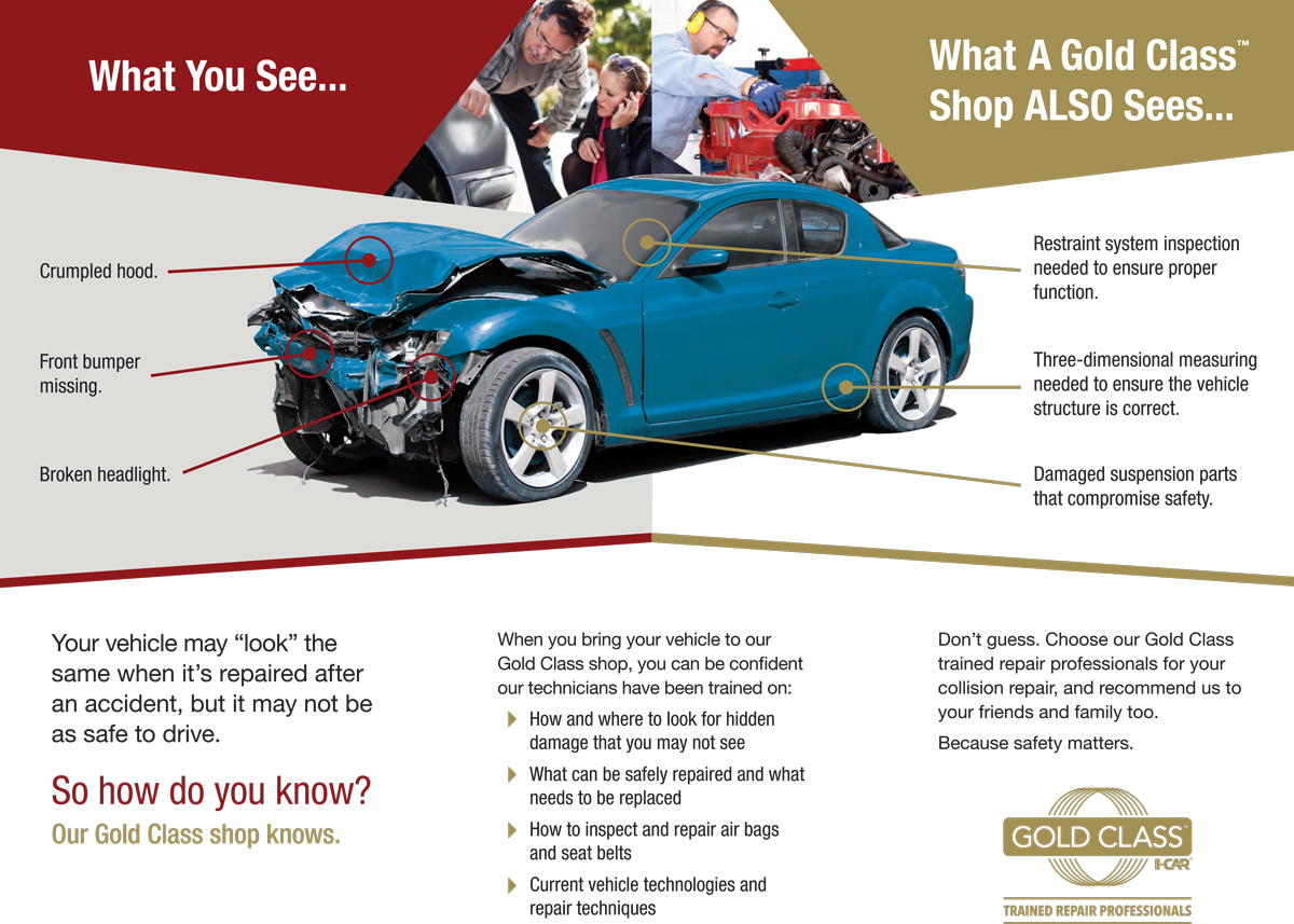 Advanced Autobody Rhode Island Gold Class I-Car Brochure